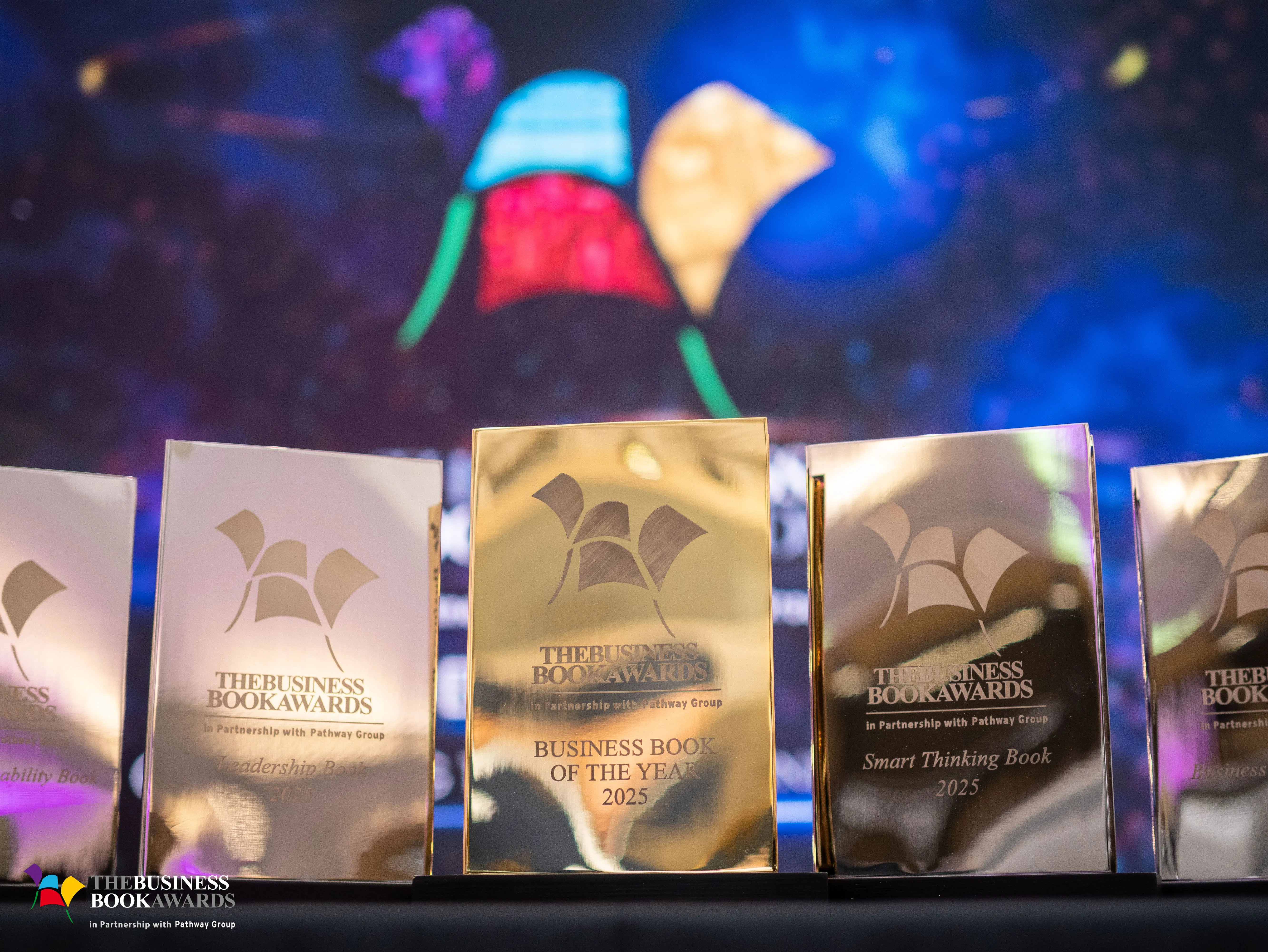 Business Book of the Year 2025 trophy at The Business Book Awards