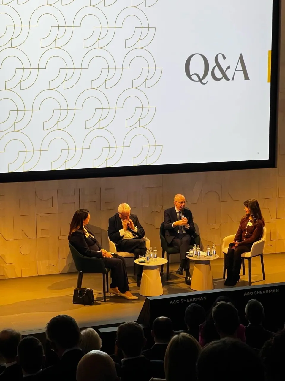 Q&A session with the panel, hosted by A&O Shearman, Luxembourg