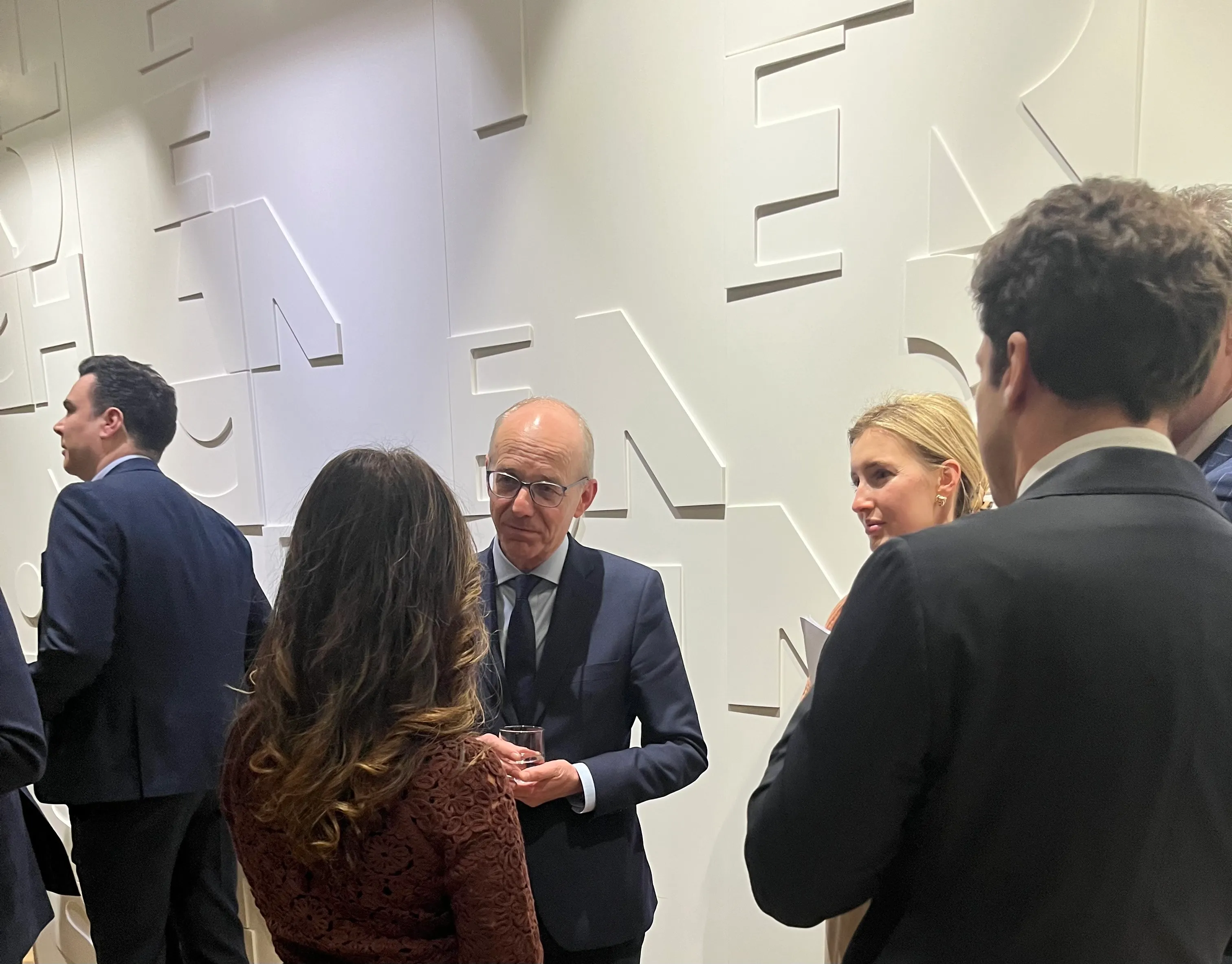Conversation with H.E. Luc Frieden, Prime Minister of Luxembourg, after the panel