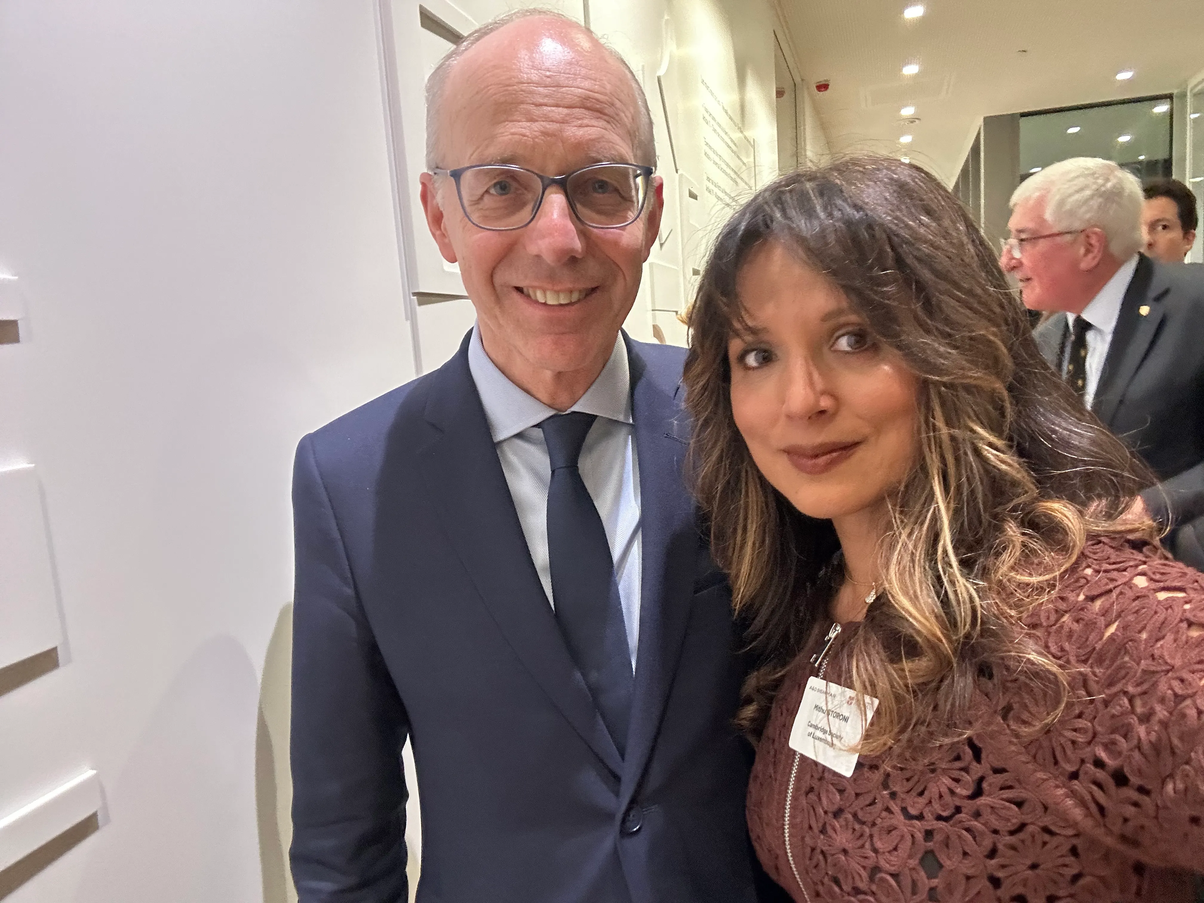 With H.E. Luc Frieden, Prime Minister of Luxembourg