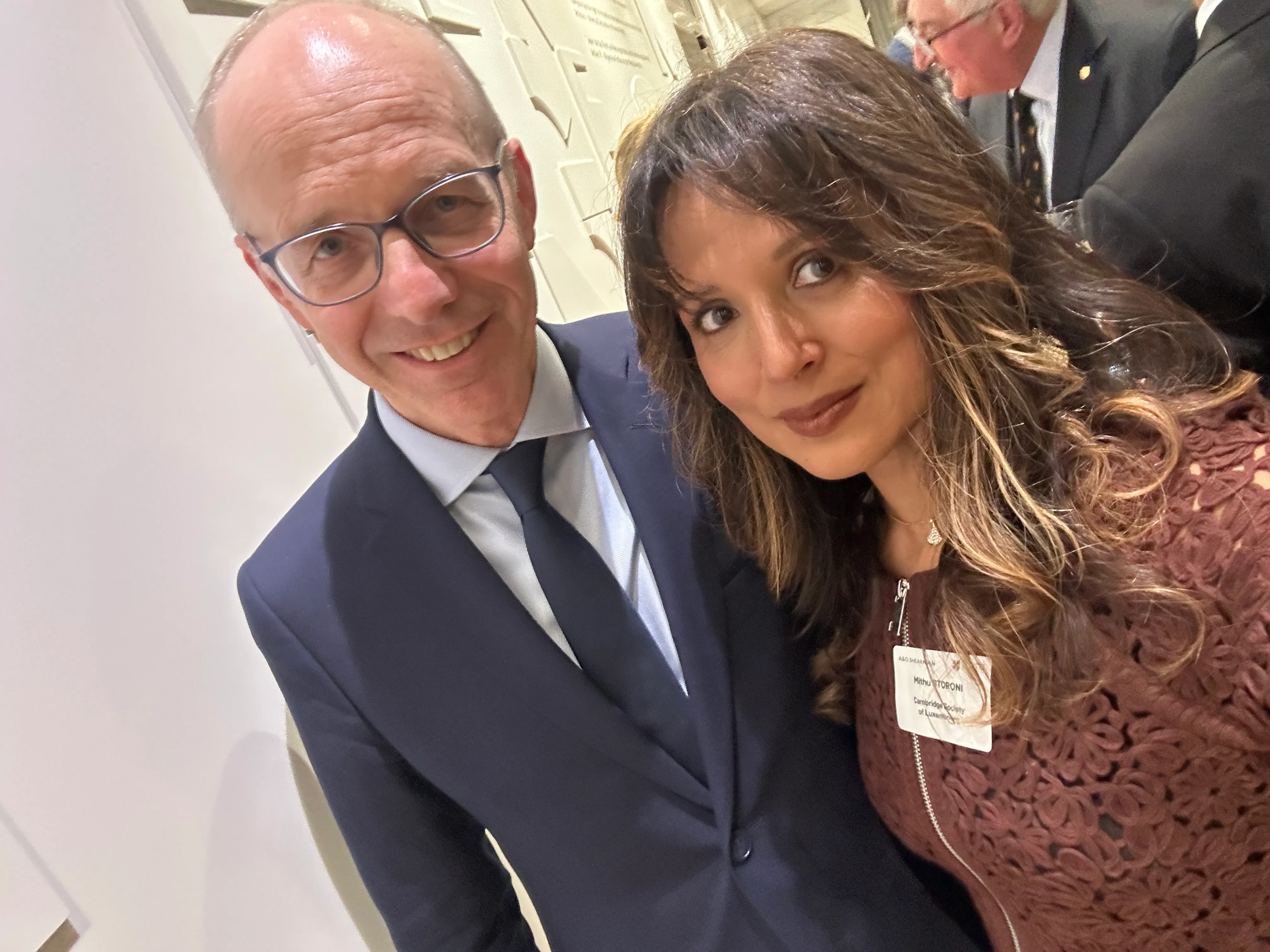 With H.E. Luc Frieden, Prime Minister of Luxembourg